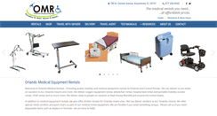 Desktop Screenshot of orlandomedicalrentals.com